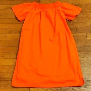 J. Crew off the shoulder dress